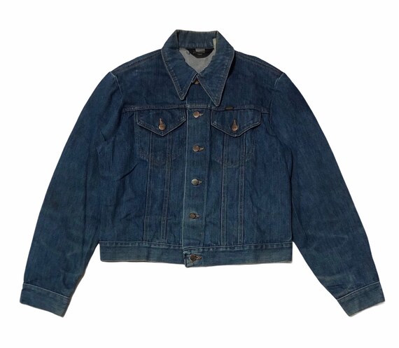 Vintage 70s 80s Maverick Blue Bell denim jacket tr
