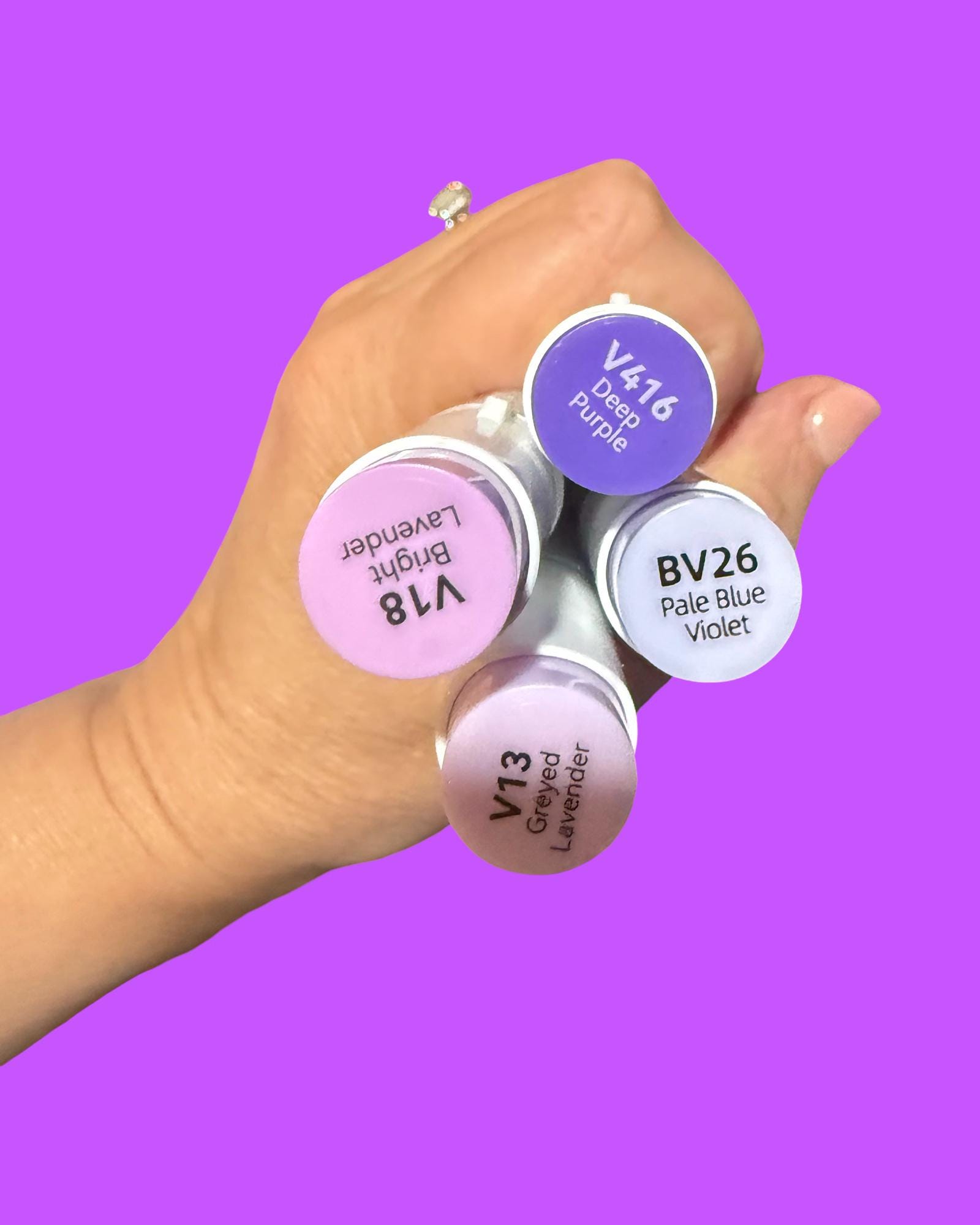 VIOLETS *single OHUHU Honolulu B Alcohol Marker Choose Your Color