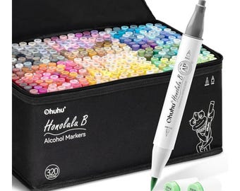 PURPLES *Single OHUHU Honolulu B Alcohol Marker  Choose your color!  Mix and Match!  PURPLES