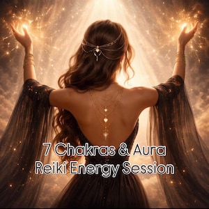 7 Chakra + Aura Reiki Session provides Chakra, Symbol & Color Reading delivered via Etsy Messenger by Request • Distance Meditative Session
