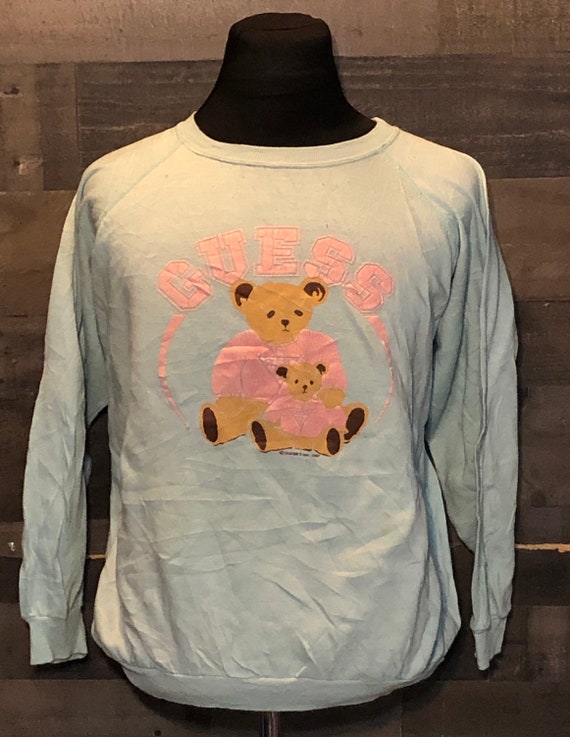 Vintage Guess Jeans Guess Bears 1980s Crewneck Swe