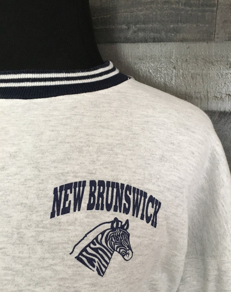 Vintage 90s New Brunswick High School Zebras New Jersey 1990s Etsy