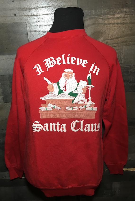 Christmas sweatshirt vintage Clearance