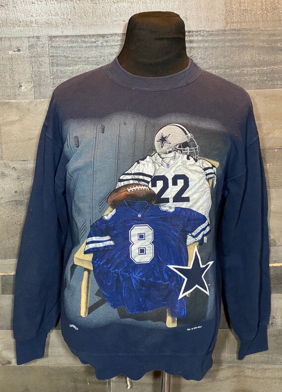 dallas cowboys retro sweatshirt