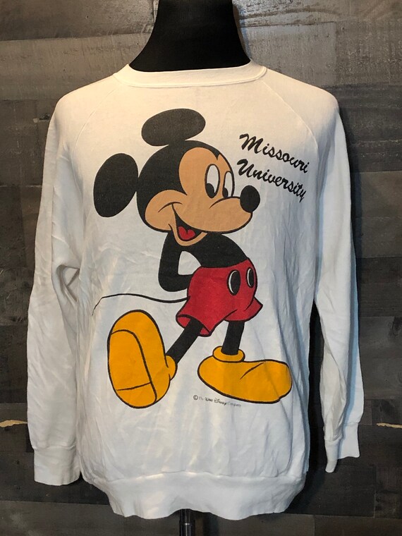 Vintage University of Missouri Mickey Mouse Cartoo