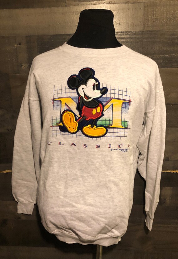 90s mickey mouse sweatshirt