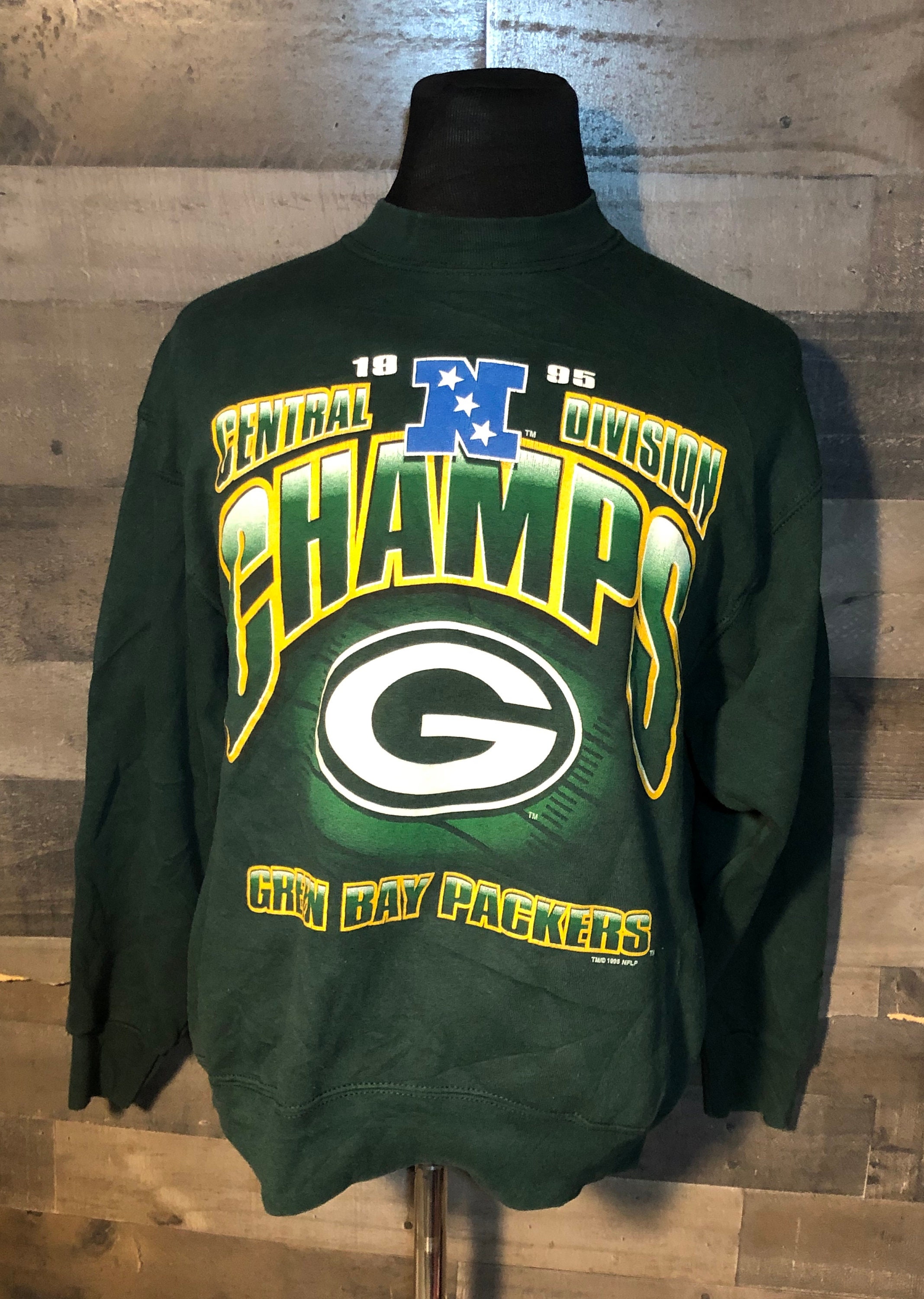 Vintage Green Bay Packers Central Divison Champions 1995 NFL | Etsy