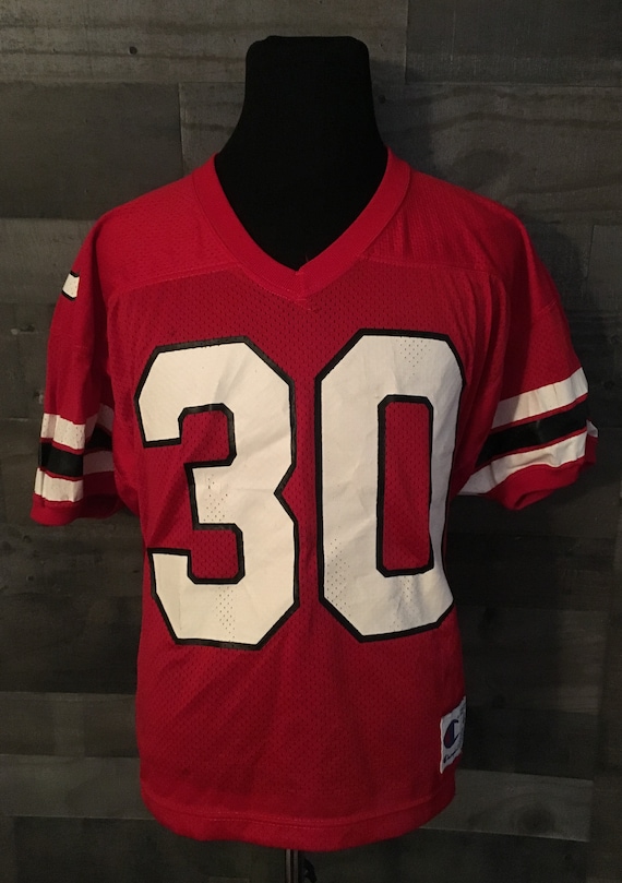 Vintage 80s champion football jersey 30 