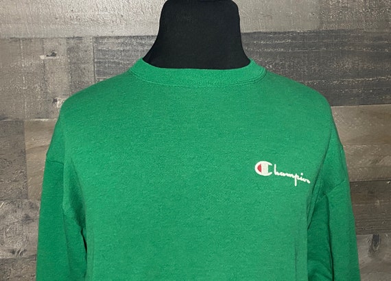 champion sweater grijs 80s