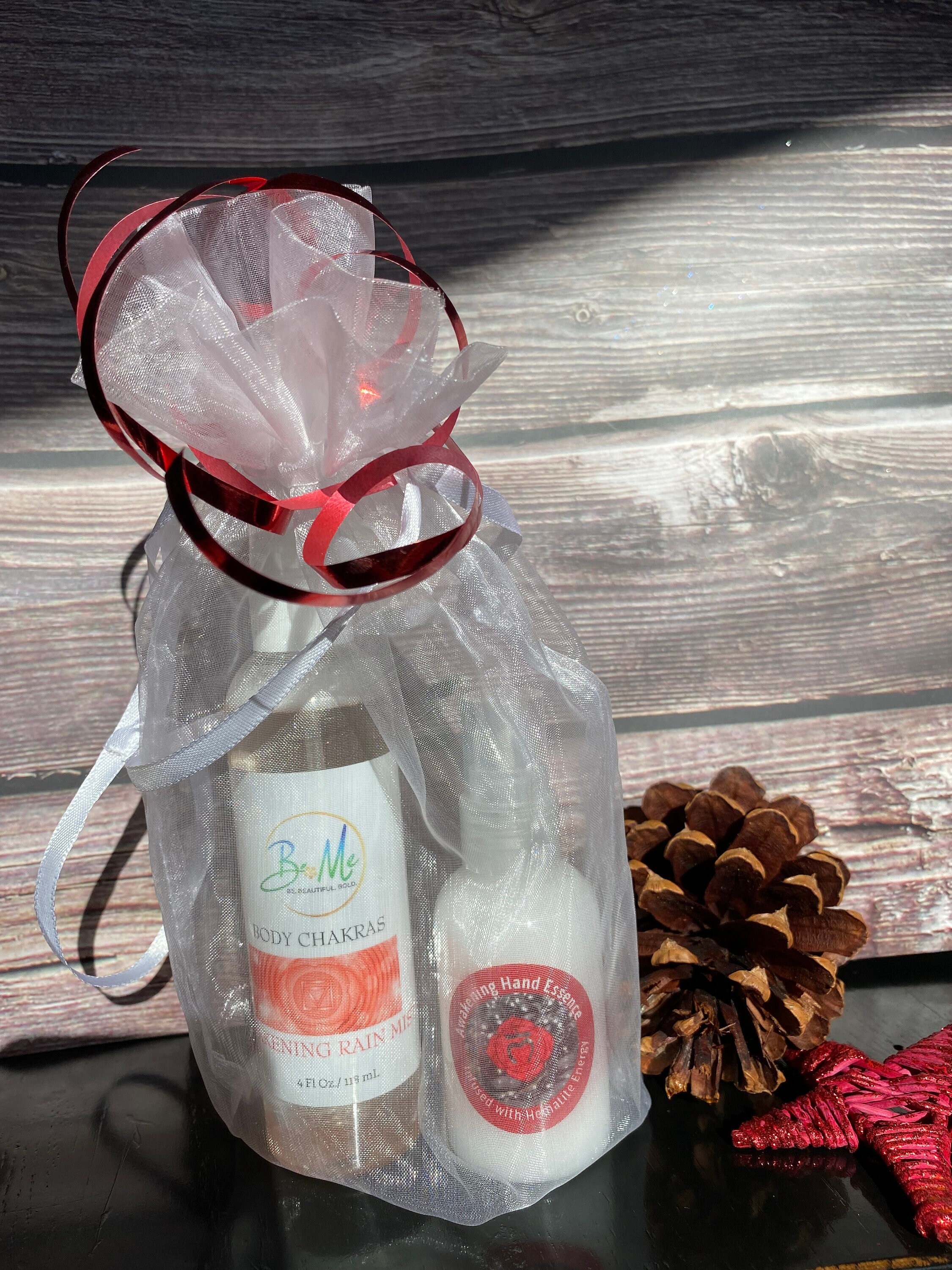 Root Chakra Mist and Lotion Set Chakra Gift Set Chakra Balancing Set