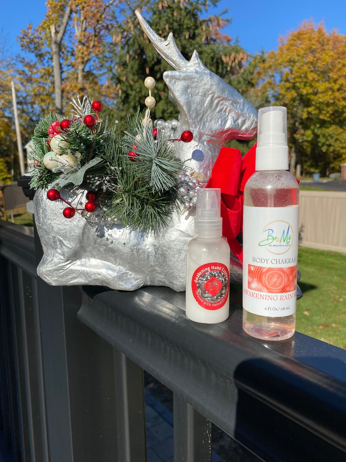 Root Chakra Mist and Lotion Set Chakra Gift Set Chakra Balancing Set