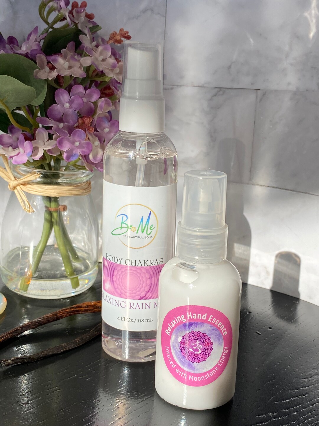 Crown Chakra Mist and Lotion Set Chakra Gift Set Chakra Balancing Set
