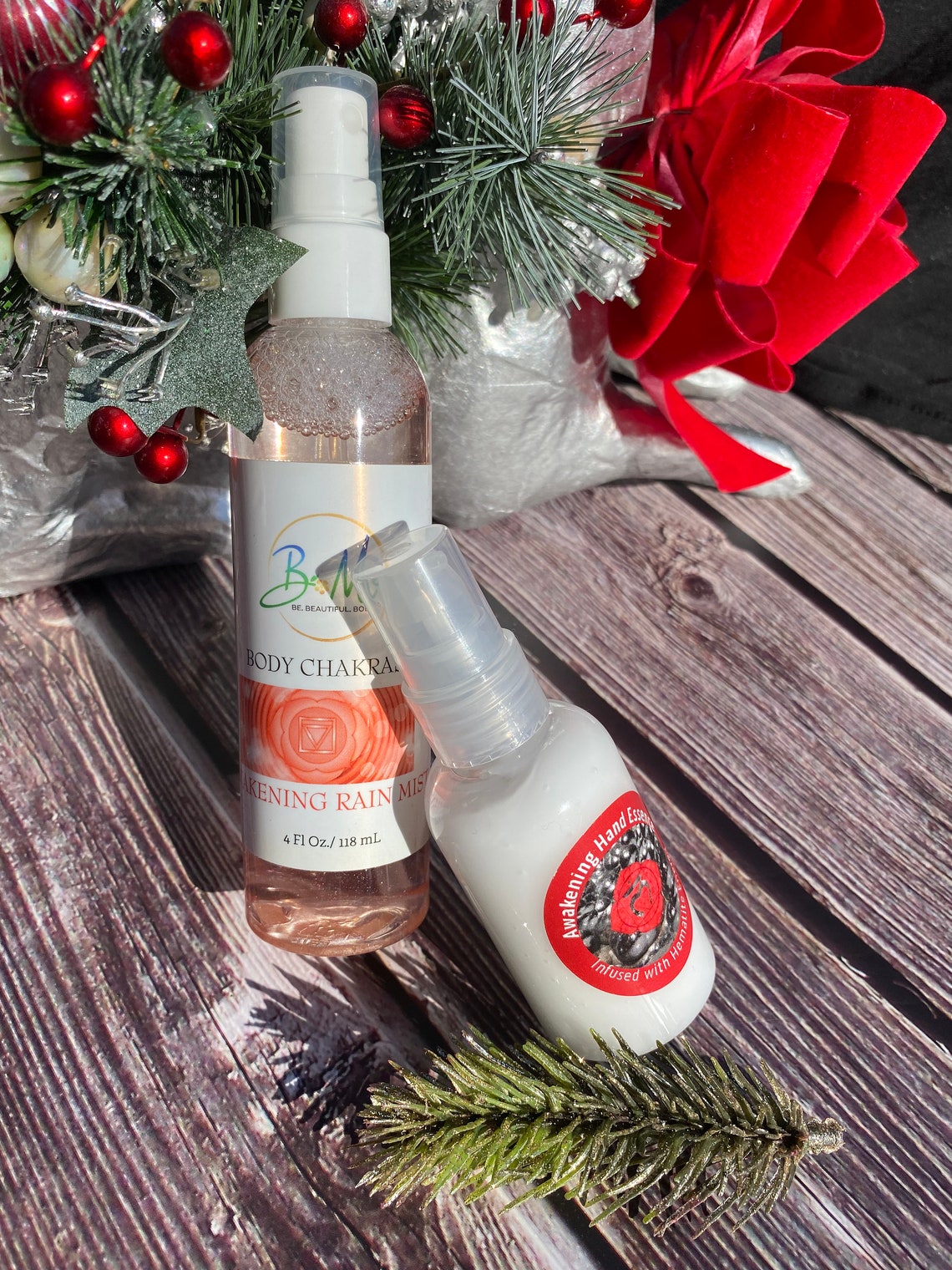 Root Chakra Mist and Lotion Set Chakra Gift Set Chakra Balancing Set