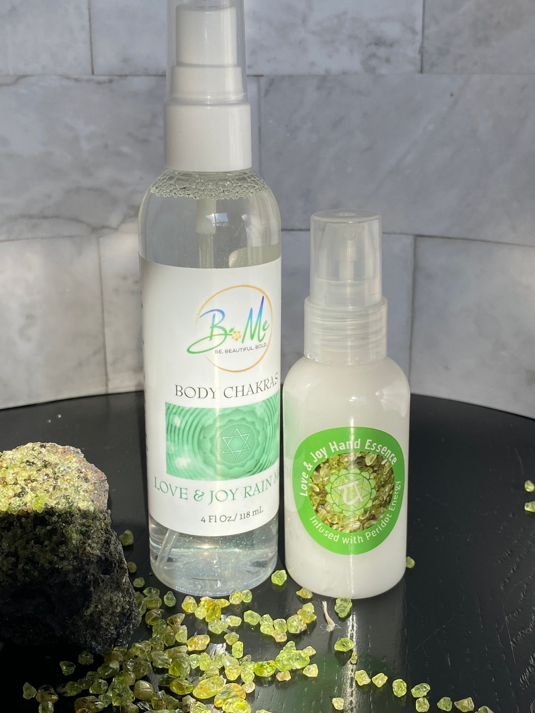 Heart Chakra Mist and Lotion Set Love & Joy Body Products Chakra