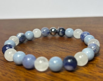 Calming Bracelet This bracelet Has Been Especially Designed To Promote Calmness & Tranquillity For Any Situation Handmade To Order