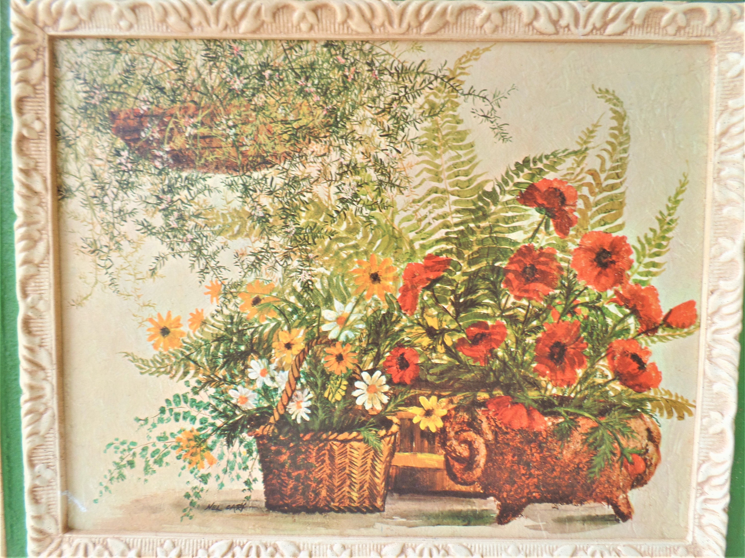 Vintage Home Interiors & Gifts Inc Multi Colored Floral Etsy