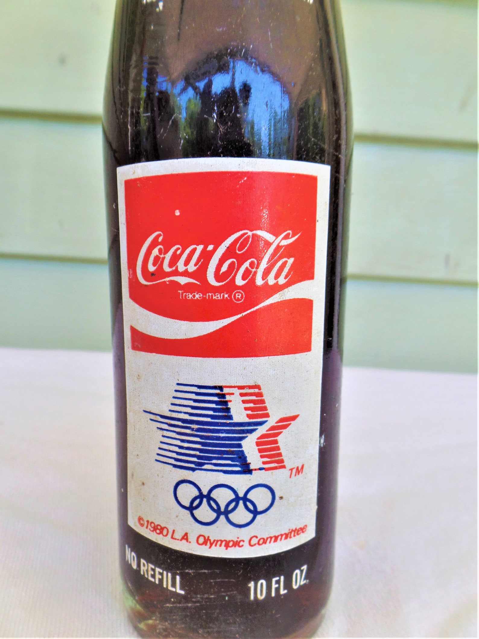 Vintage 1980 Unopened Olympics Coke Bottle Vintage Coke Etsy