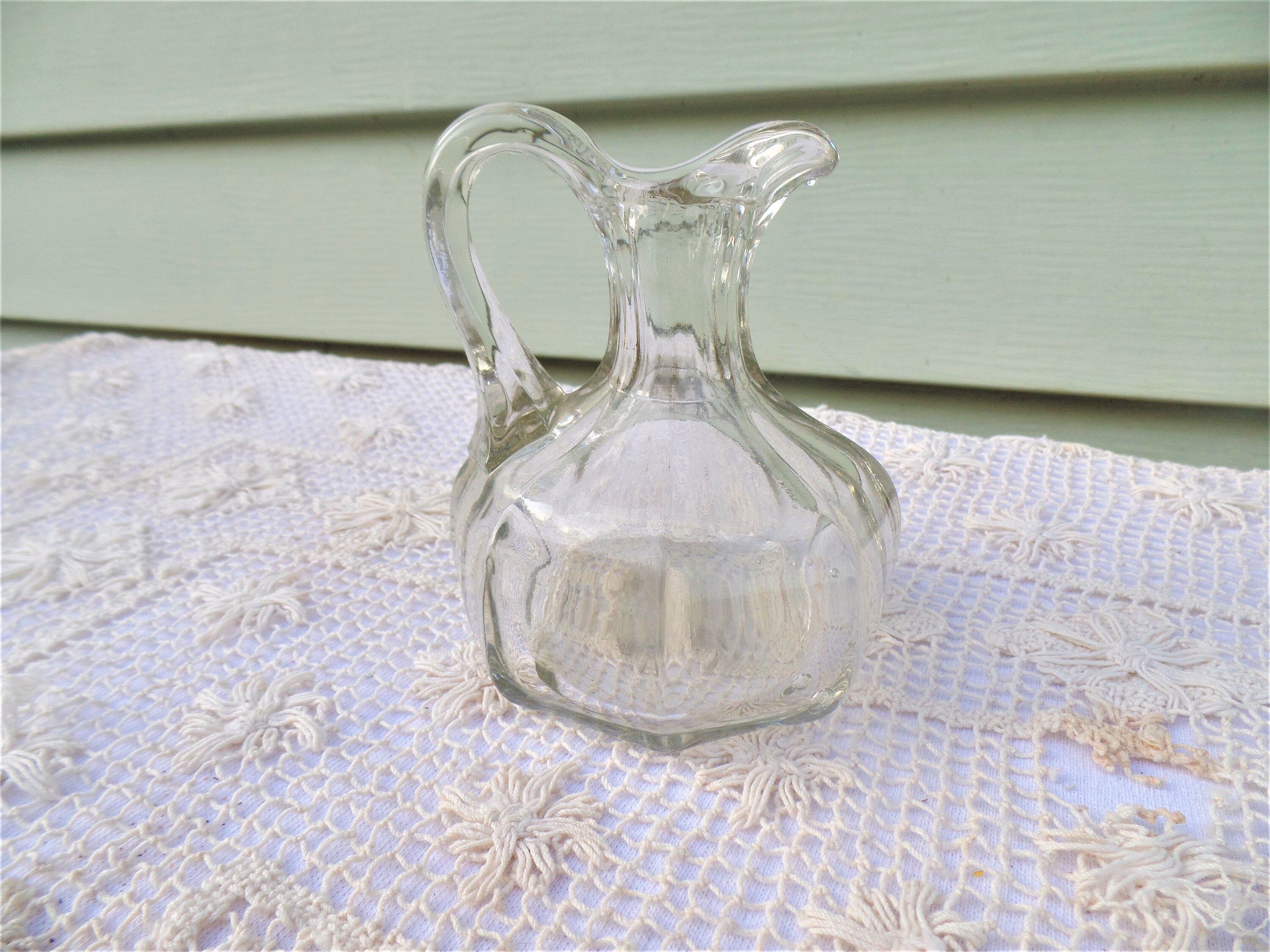 Vintage Glass Decanter Wine/Oil/Vinegar Decanter Vintage Etsy