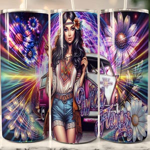 Wild Flower von Webb&#39;s Custom Designs - 20 oz Becher