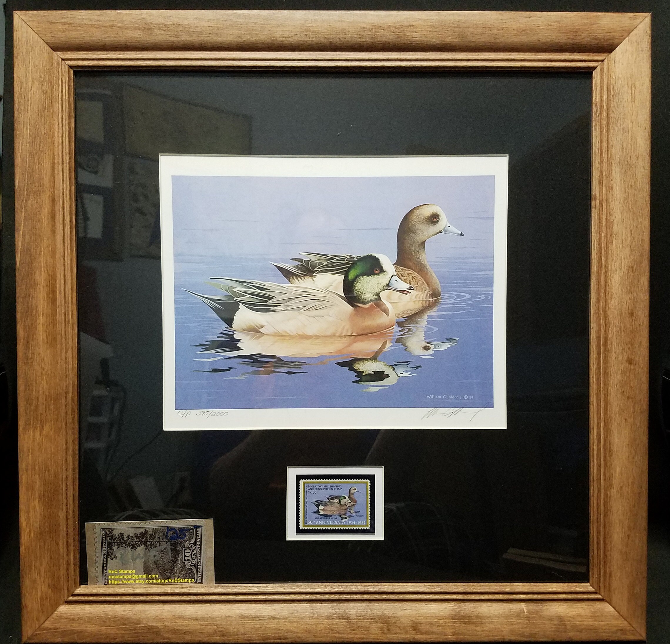 Vintage Federal Duck Stamp and Signed Limited Edition Print. Etsy