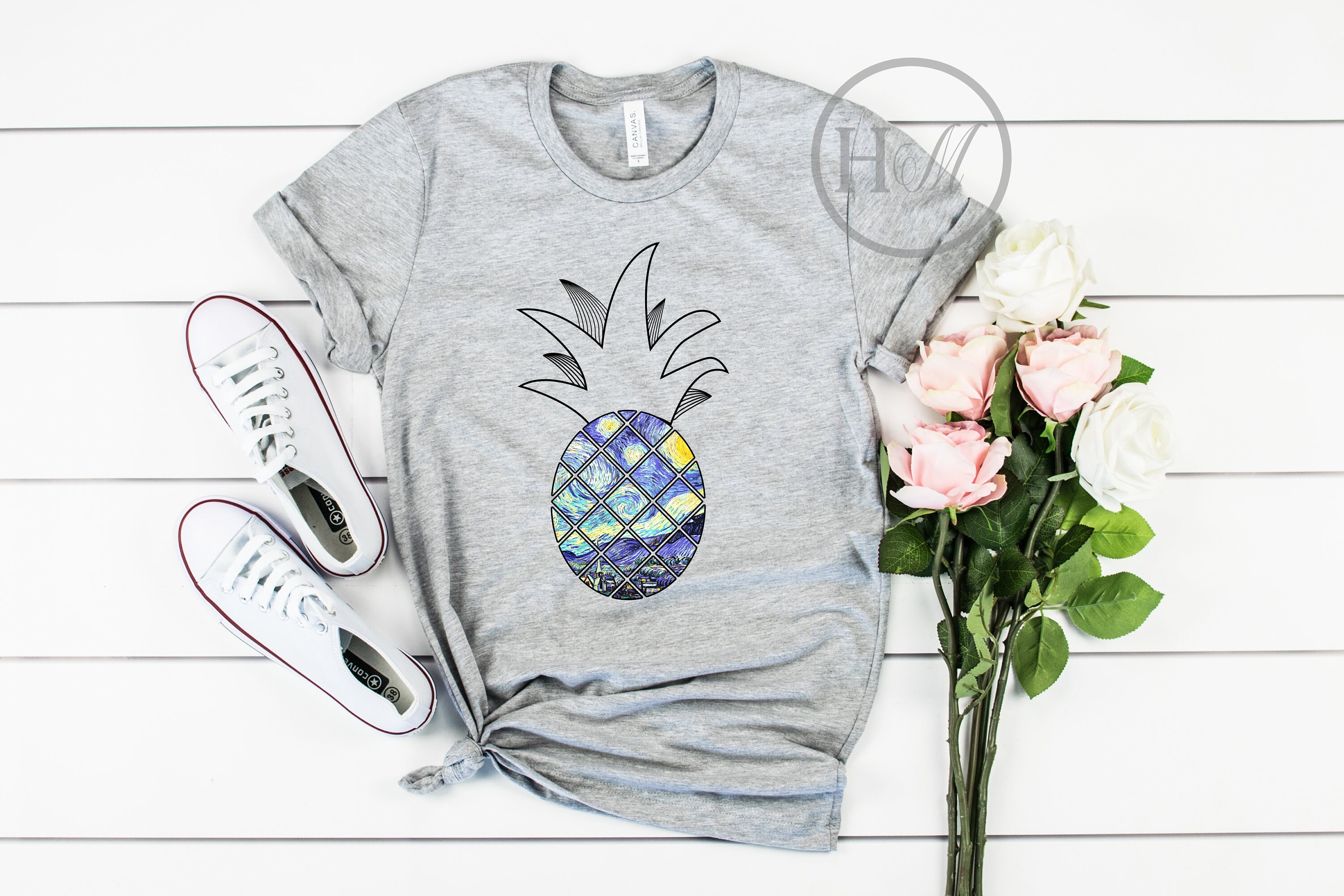 Pineapple vans etsy cheap