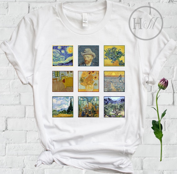 Vincent Van Gogh TShirt Van Gogh 