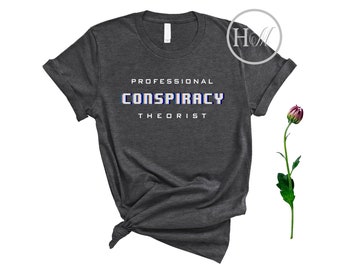 I Dissent Conspiracy Shirt, Conspiracy Theory, I Want To Believe UFO Shirt, True Detective, Private Investigator,  Fake News, Tin Foil Hat