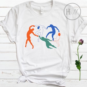 Henri Matisse Dance La Danse Shirt - French Matisse Nu Blue Modern Art Shirt - Abstract Art - Gift For Art Lover - Art Teacher Gift