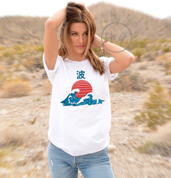 Japanese Wave - the Great Wave off Kanagawa - the Great Wave Shirt