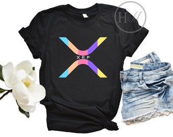 Xrp Crypto T Shirt - Xrp Cryptocurrency Unisex Tee - Cryptocurrency Gifts - Xrp To The Moon - XRP Ripple - Cadeau voor handelaren - Trading Gifts