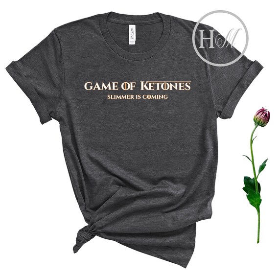 Game Of Ketones T-Shirt Tee Keto Diet Shirt Game Of Ketones T-Shirt Tee Keto Diet Shirt