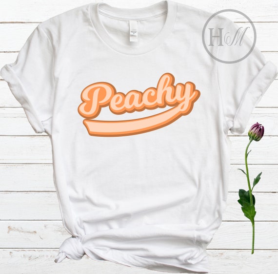 Peachy Vintage Retro 70'S Style Peach Gift T-Shirt Peachy Vintage Retro 70'S Style Peach Gift T-Shirt