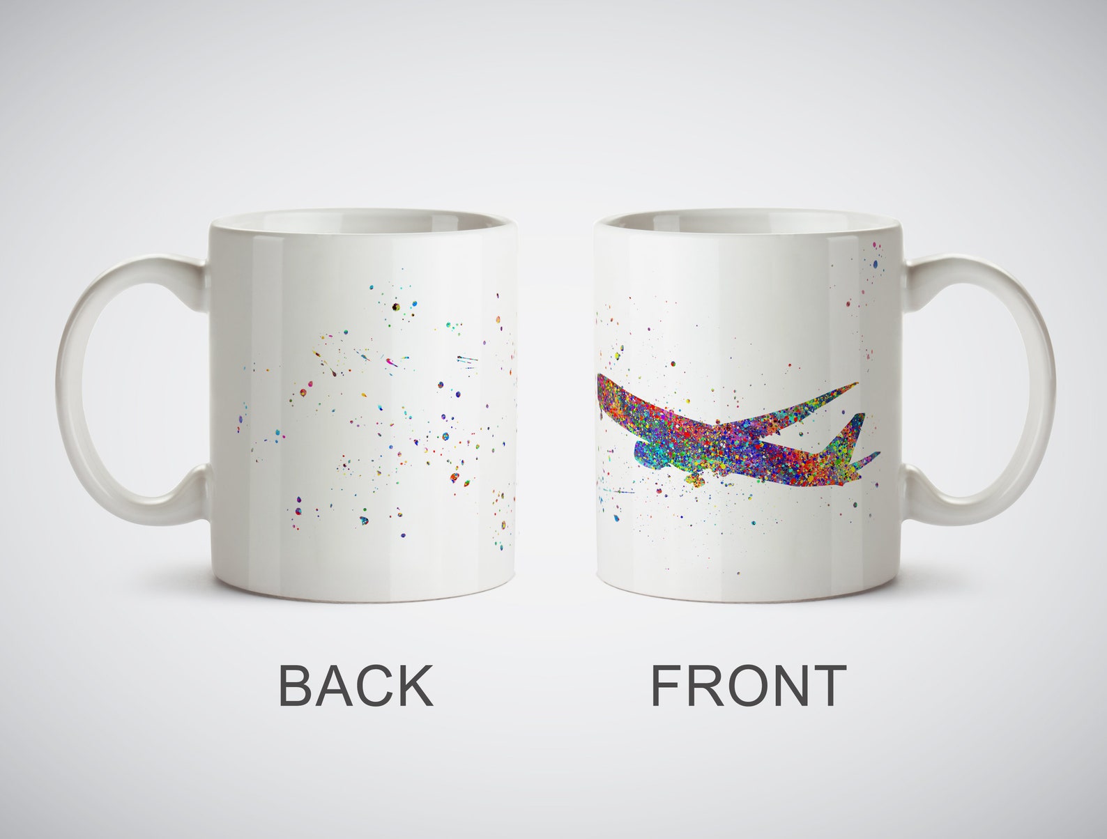 Airplane Magic Mug Small Gifts Airplane Lovers Handmade Etsy