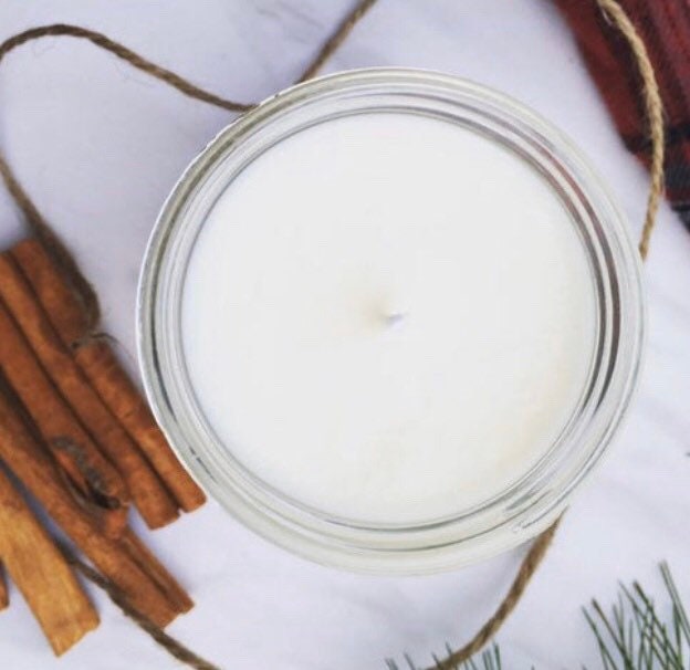 Grapefruit & Mint Candle Soy Candle Fresh Candle Citrus Etsy