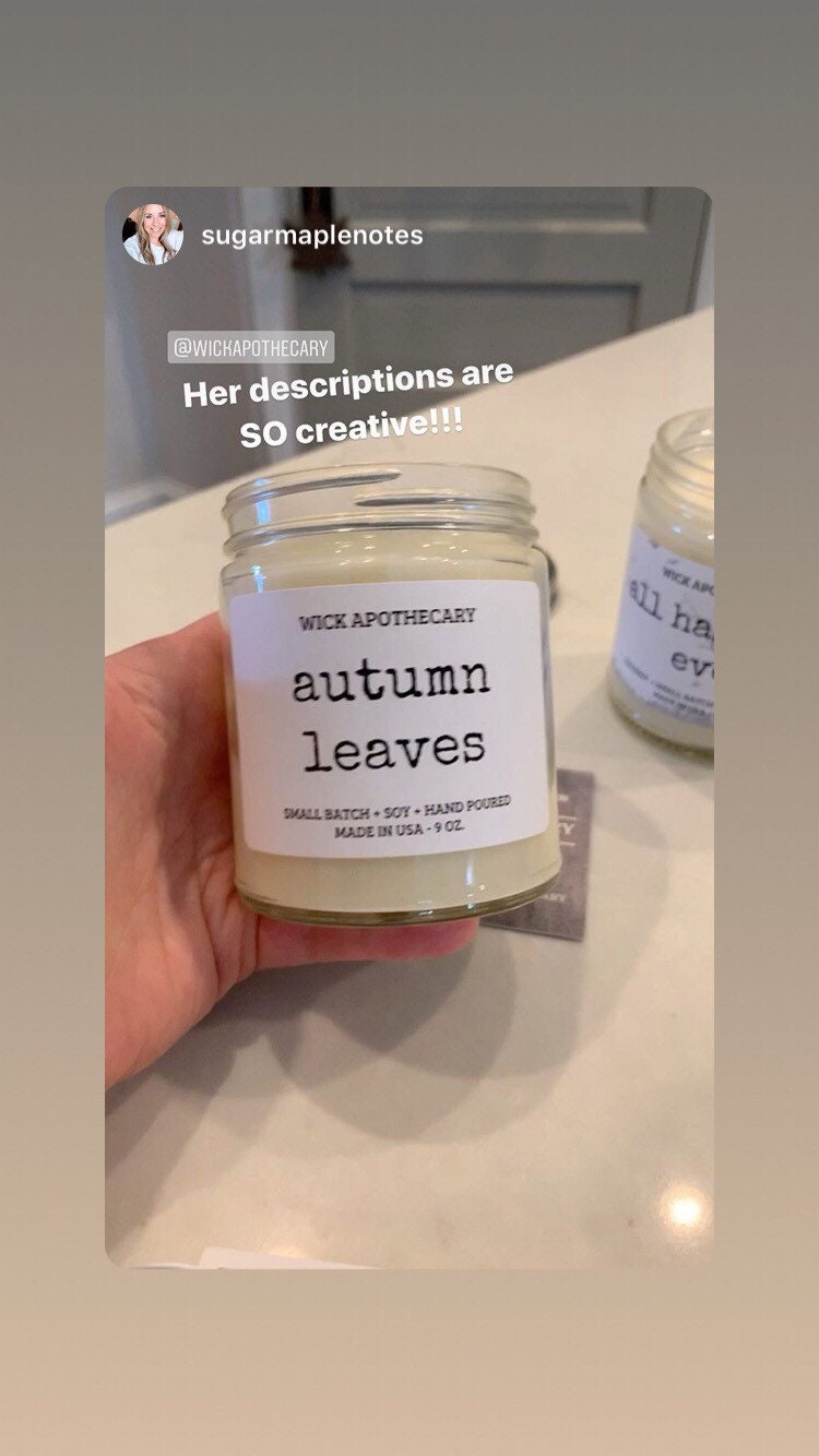 Grapefruit & Mint Candle Soy Candle Fresh Candle Citrus Etsy