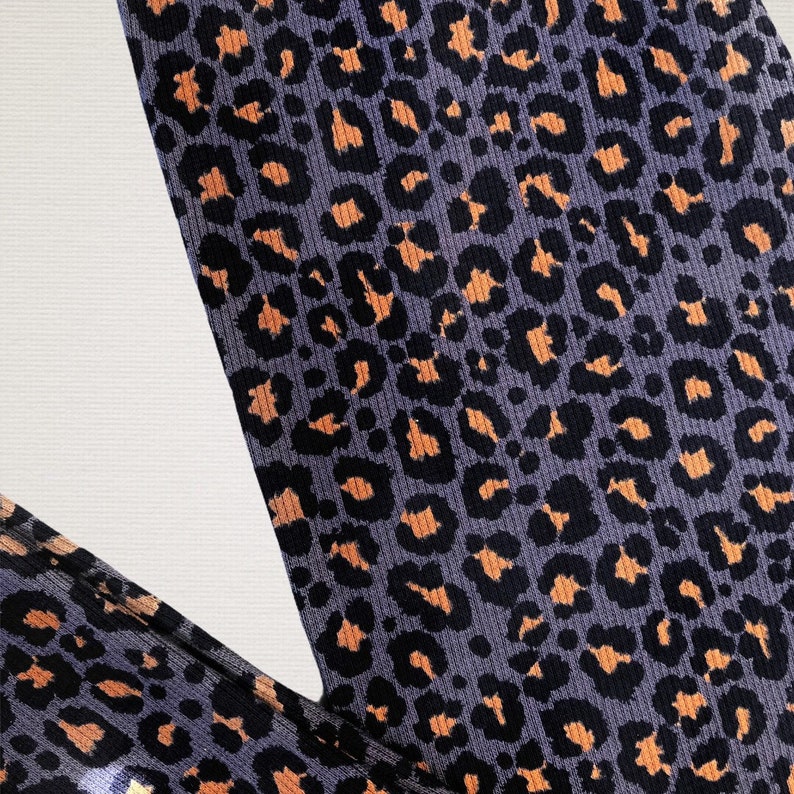 Rippleggings Leoprint blue