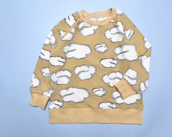 Sweatshirt cloud yellow