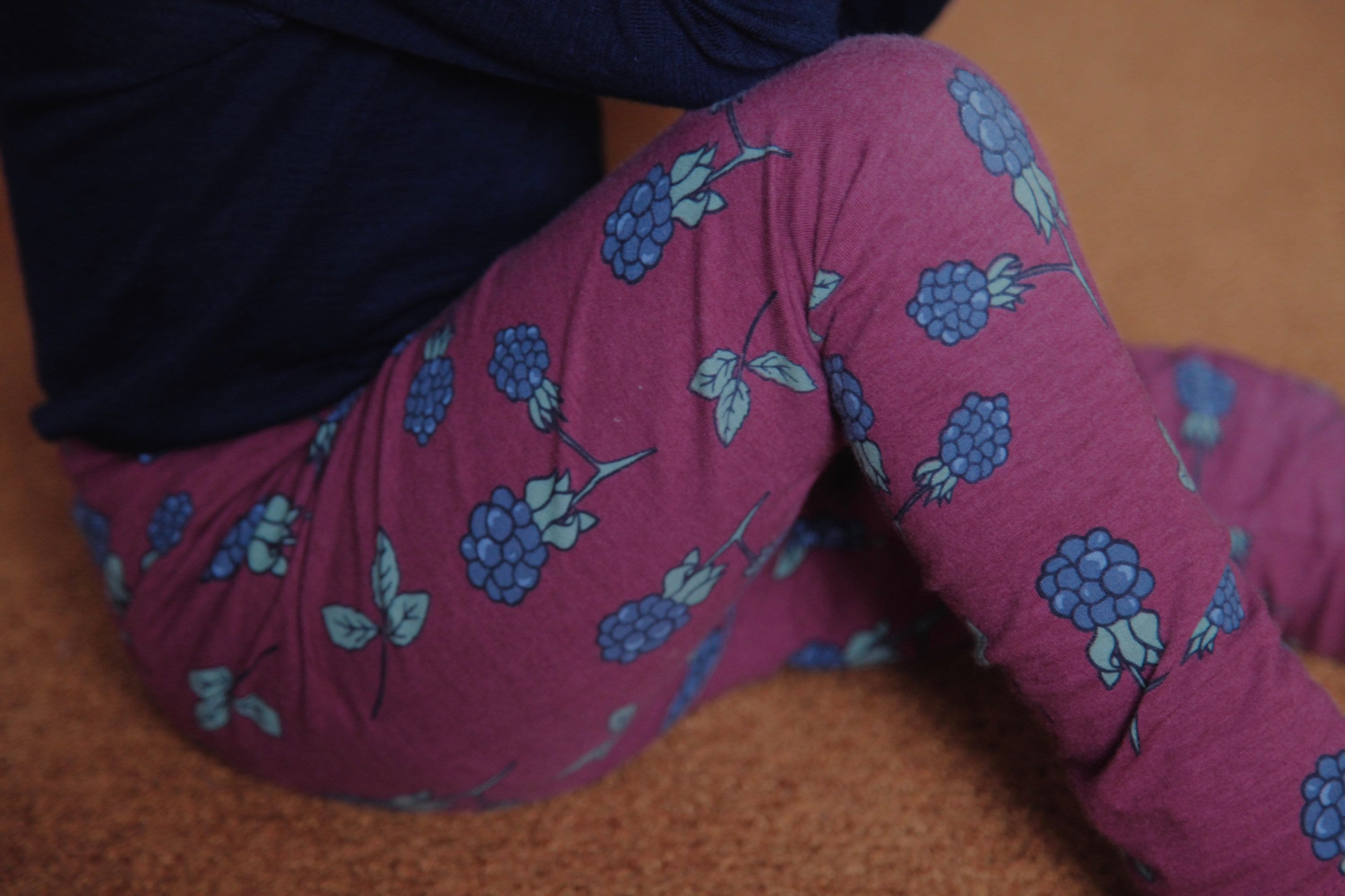 Leggings blackberries burgundy