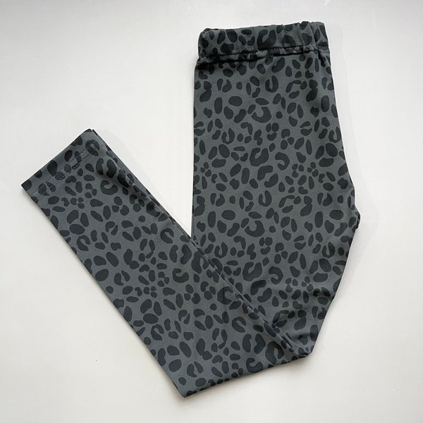 Leggings Leo Leoprint grün Smaragd