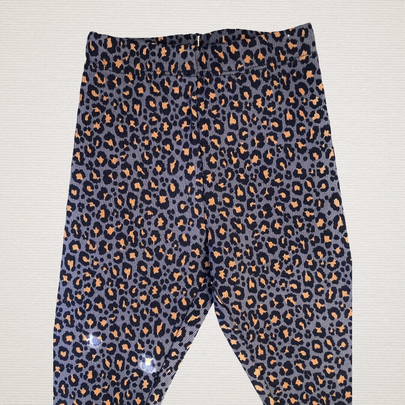 Rippleggings Leoprint blue