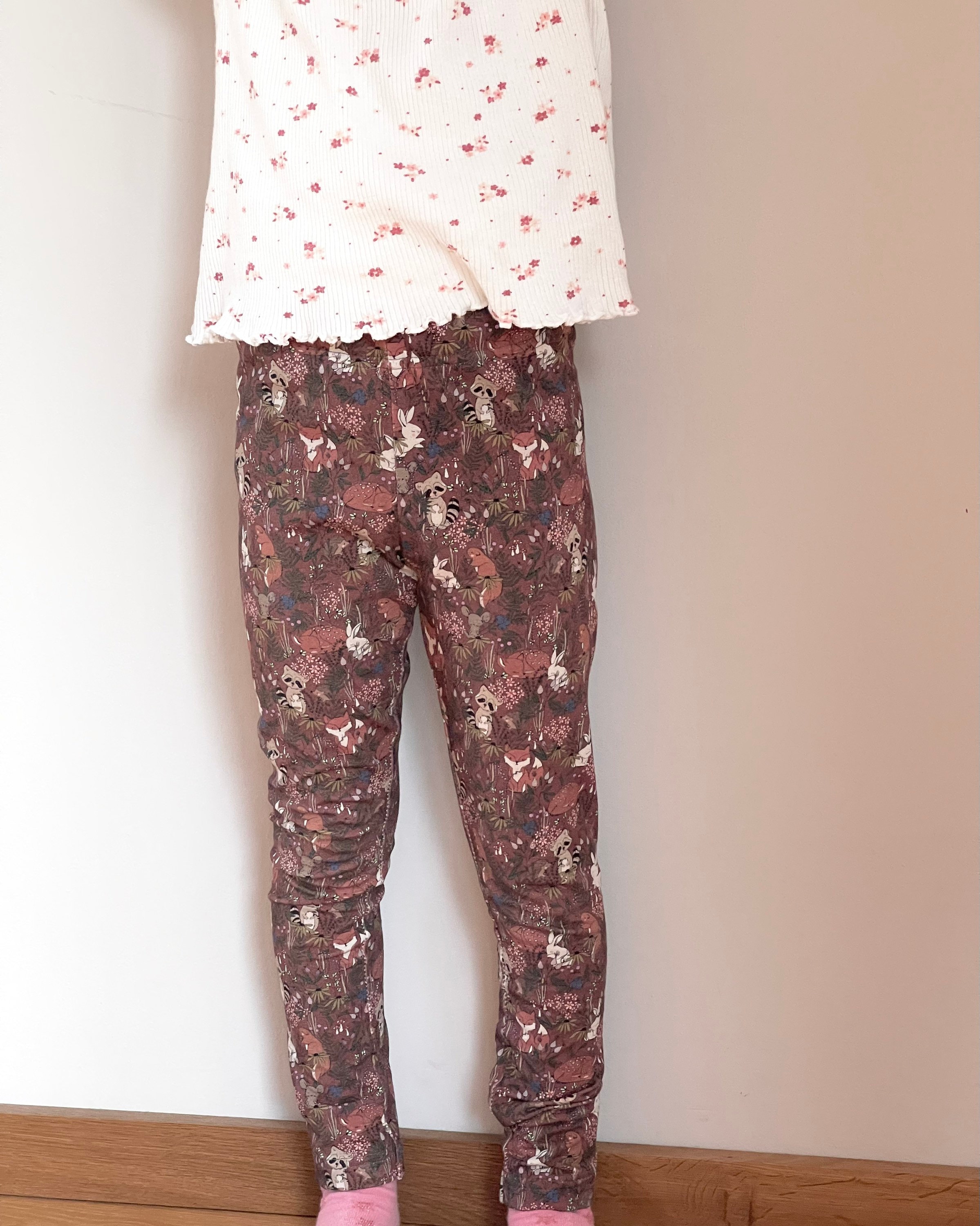 Leggings cute forest animals
