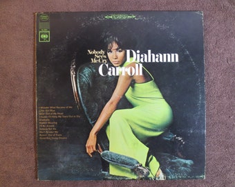 DIAHANN CARROLL Lp, Nobody See&#39;s Me Cry, JAZZ Album, Jazz Vinyl, Jazz Lp, Vintage Vinyl, Records, Vinyl Album, Vintage Records, 1966 Records