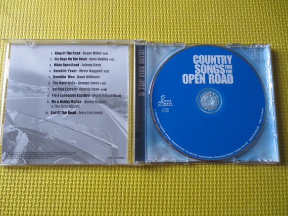 Country Songs for the Open Road (2006) CD - Etsy