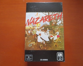 NAZARETH, MALICE in WONDERLAND, 1980 Cassette Tape, Vintage Cassette