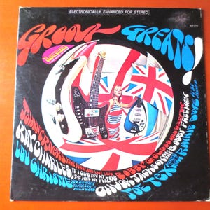 GROOVY GREATS, Lou Christie lp, Johnny Rivers lp, Vintage Vinyl, Record Vinyl, Vinyl Record, lps, Rock Record, Vintage Records, 1966 Records