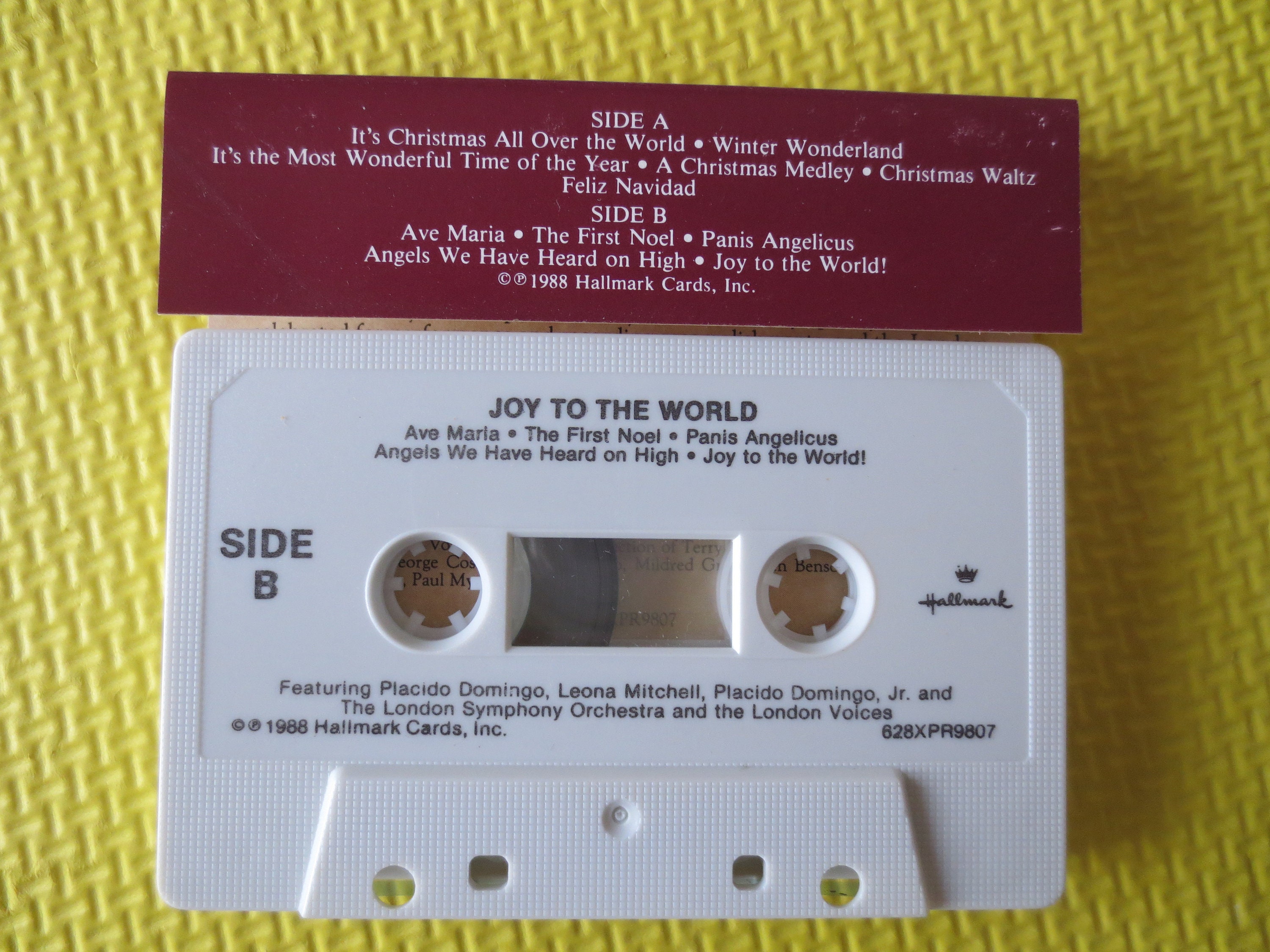 Joy to the World-Best［カセット］ JOY to the WORLD, Christmas Music, 1988 Cassette Tape, Vintage