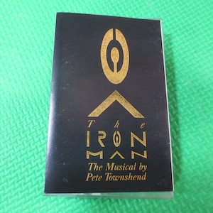 Cassette Tapes, PETE TOWNSHEND Tape, IRON Man Tape, Pete Townshend Album, Pete Townshend Music, Tape Cassette, Rock Cassette, 1989 Cassette