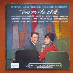 Vintage Record, STEVE and EYDIE Lp, Steve Lawrence Album, Eydie Gorme Album, Eydie Gorme Vinyl, Steve Lawrence Vinyl, Vinyl Lp, 1963 Records
