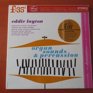EDDIE LAYTON, Organ SOUNDS, Eddie Layton Records, Eddie Layton Albums, Jazz Record, Vintage Vinyl, Jazz Albums, Vintage Records, 1962 Record