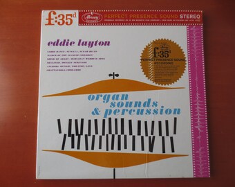 Vintage Records, EDDIE LAYTON, Organ SOUNDS, Eddie Layton Records, Eddie Layton Albums, Jazz Record, Vintage Vinyl, Jazz Albums, 1962 Record